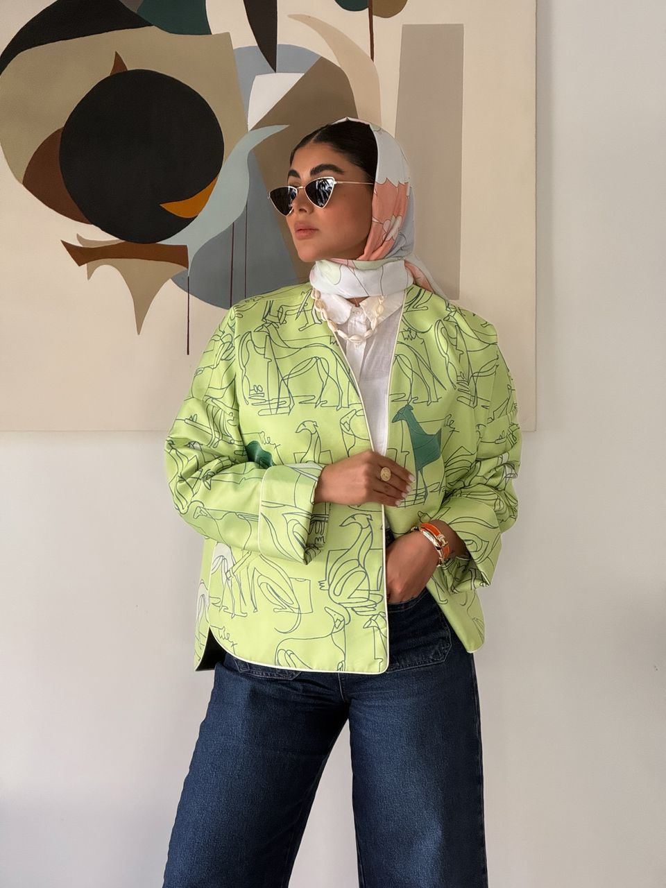 مانتو ژاکارد مدل کارمینا