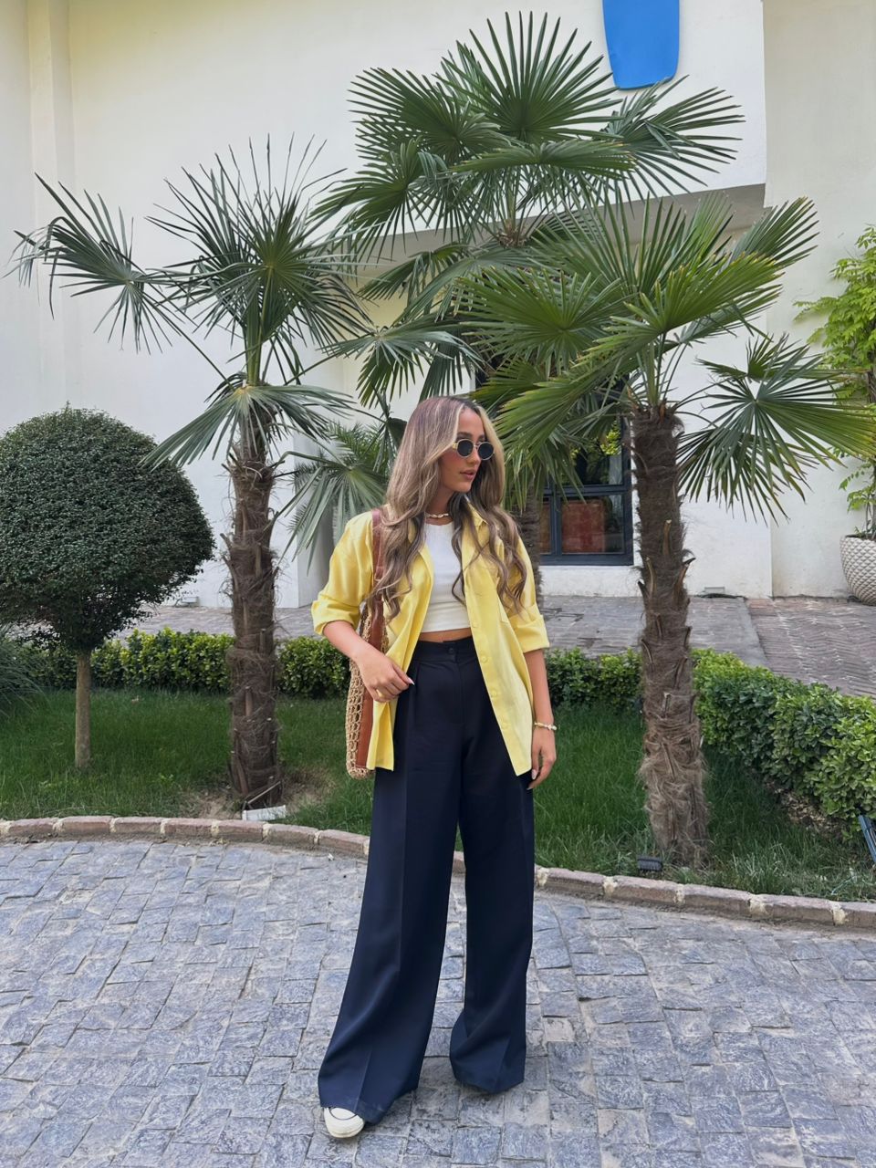 شلوار پارچه‌ای زنانه آلفا مدل دو پیل